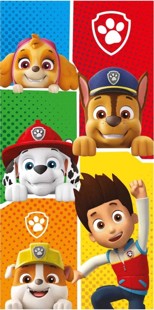 Asciugamano Paw Patrol con Skye e amici Telo da bagno 70 x Immagine del prodotto 