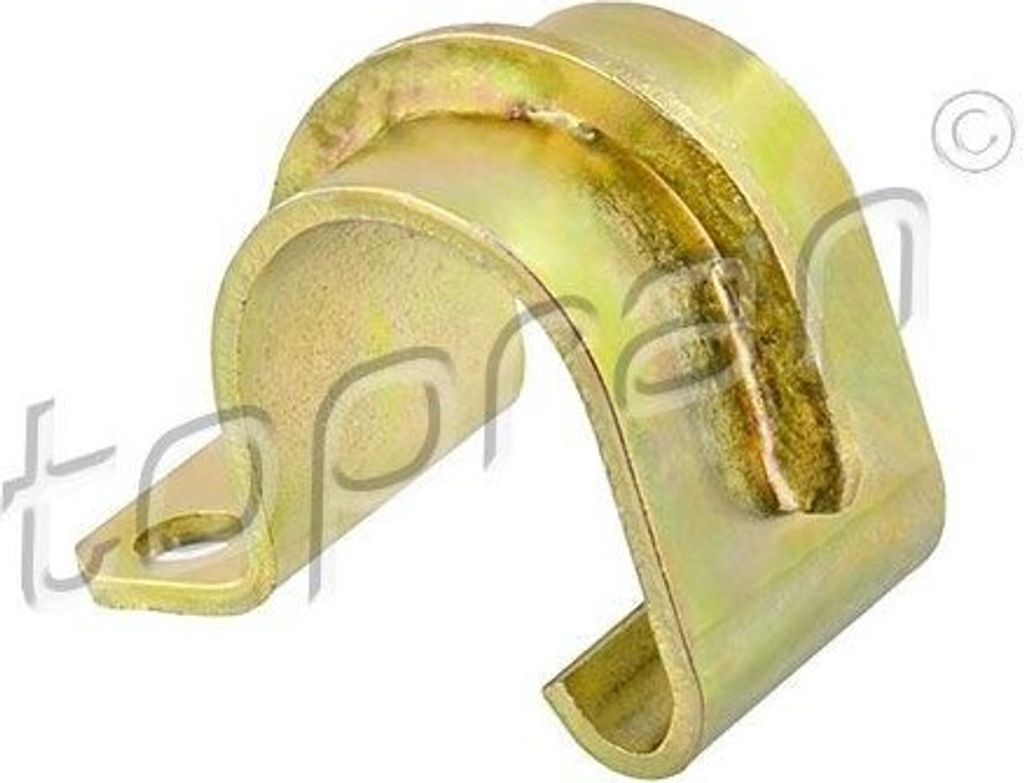 TOPRAN Halter Stabilisatorlagerung 409 323 hinten beidseitig innen Stahlblech