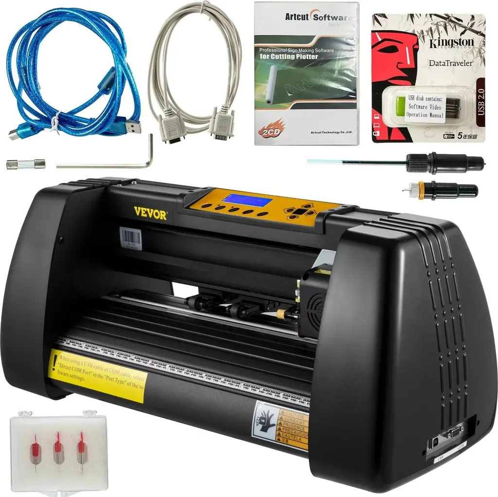 Trancheur Vinyle Haute Compatibilité 375 Manuel avec Largeur 14 Pouces