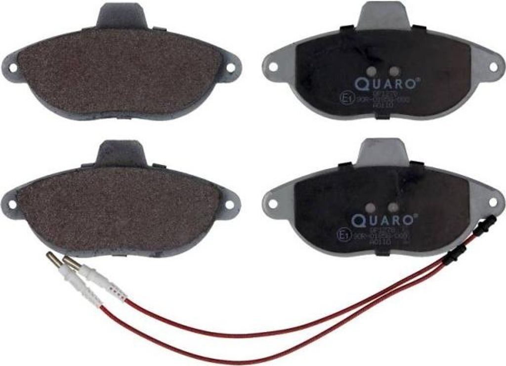 QUARO Bremsbeläge Satz Vorne Bremsklötze für FIAT Scudo Kastenwagen (220) QP1278