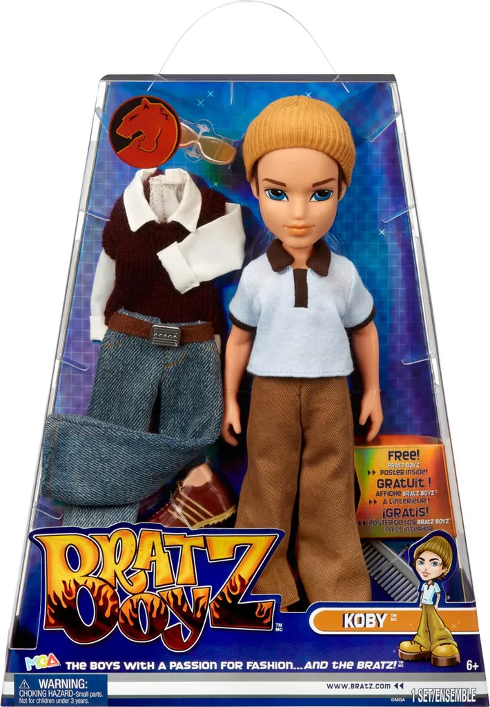 Poupée Bratz Série 3 Koby : Complétez votre Collection avec ce Modèle Rare