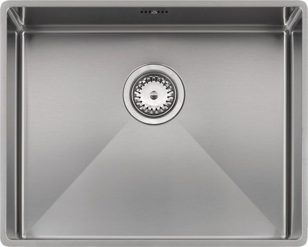REGINOX R26281 FLORIDA 50x40 (L) Edelstahlspüle ab Schrankbreite 60 cm / Flächenbündig / Flacheinbau / Unterbau