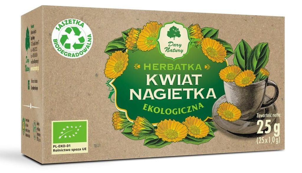 Ringelblumenblütenfix  25*1g DARY NATURY Produktbild 