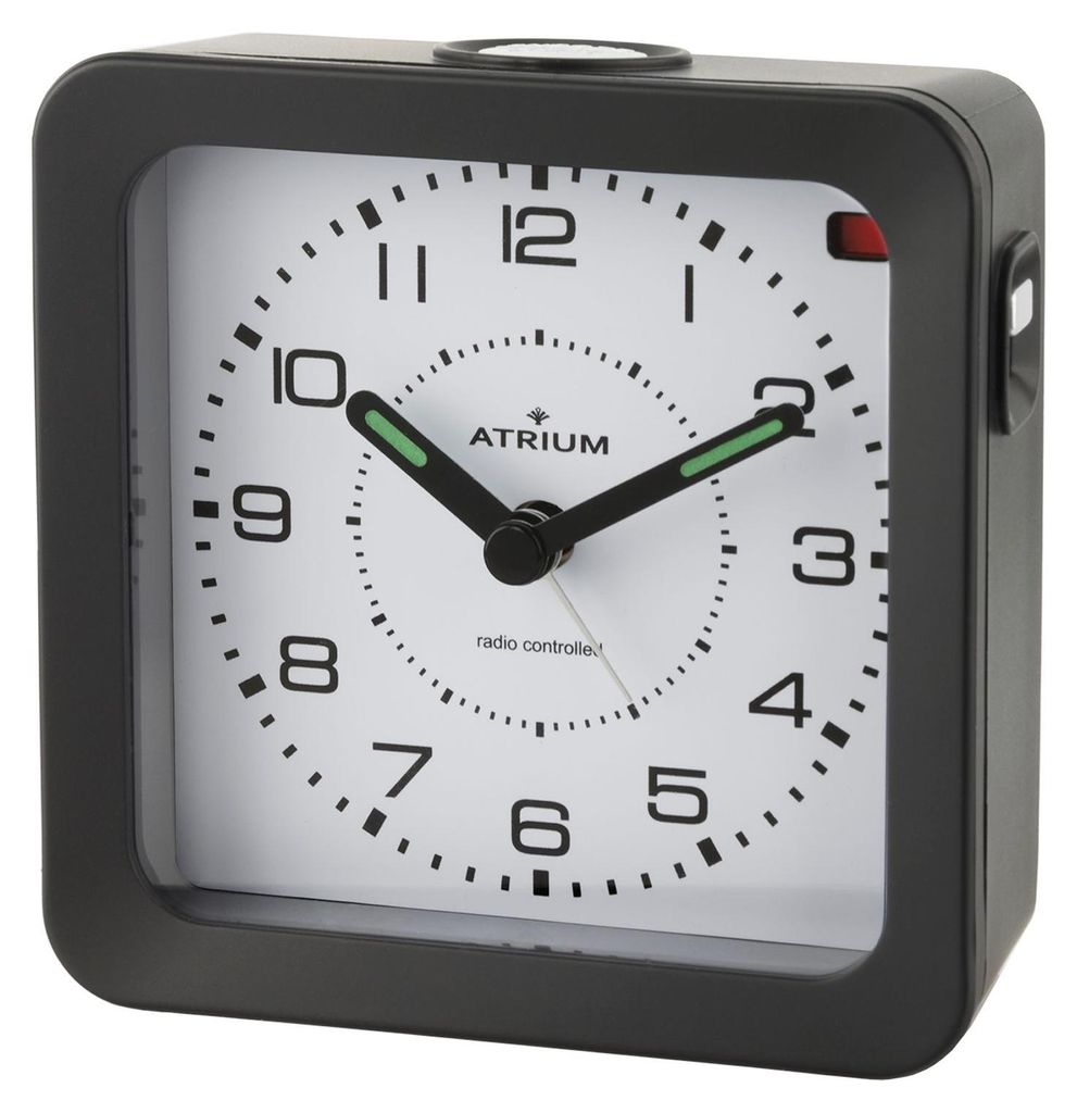 ATRIUM Wecker Analog Quarz Funkwecker A660-7 Licht Snooze Produktbild 