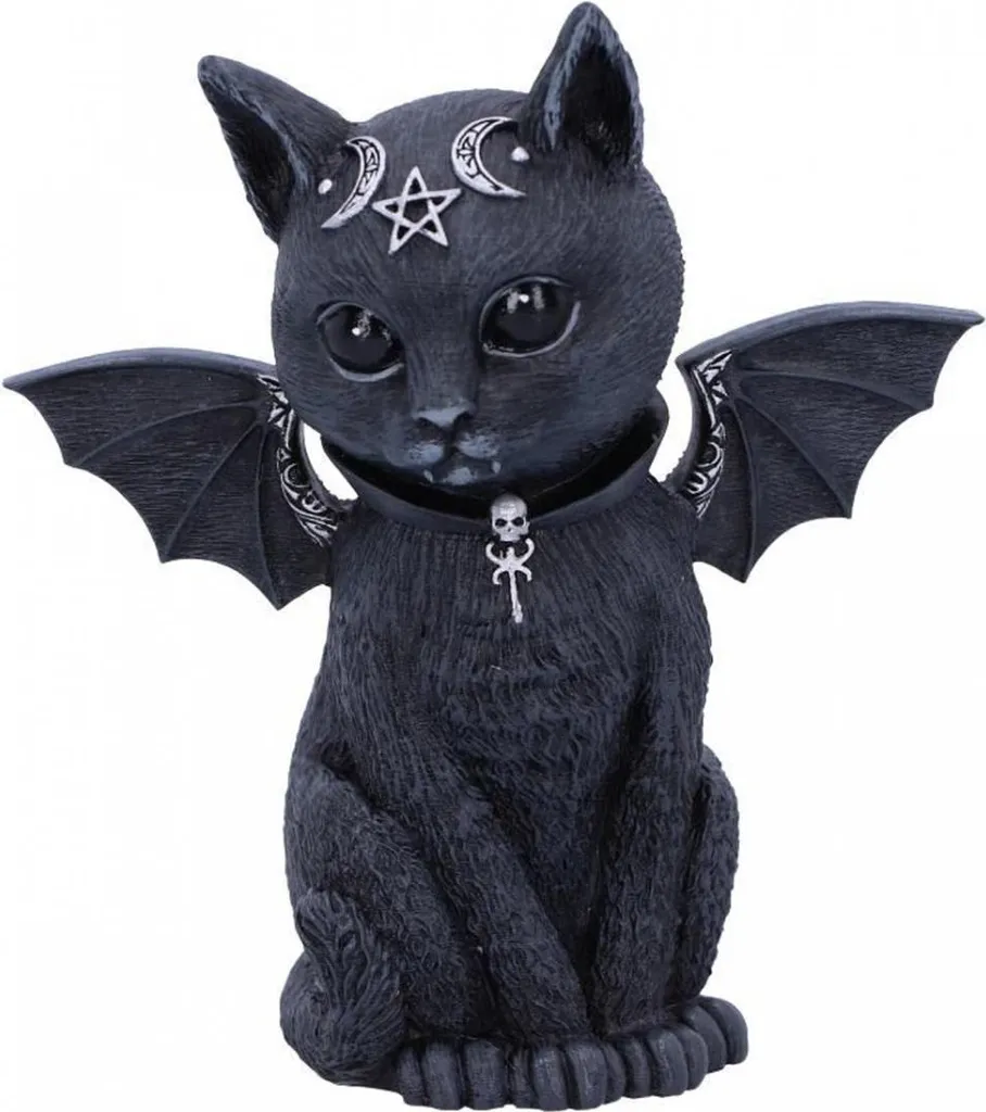Figura Malpuss Nemesis Now 10cm - Cult Cuties Gatto Gotico Collezione
