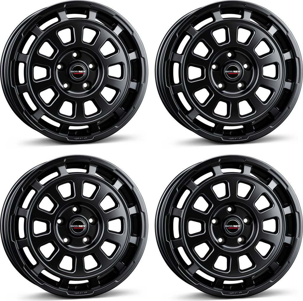 4 Borbet Felgen CW7 7.0x17 ET55 6x130 SWM für VW Crafter 6x130 SWM für VW Crafter Aluräder