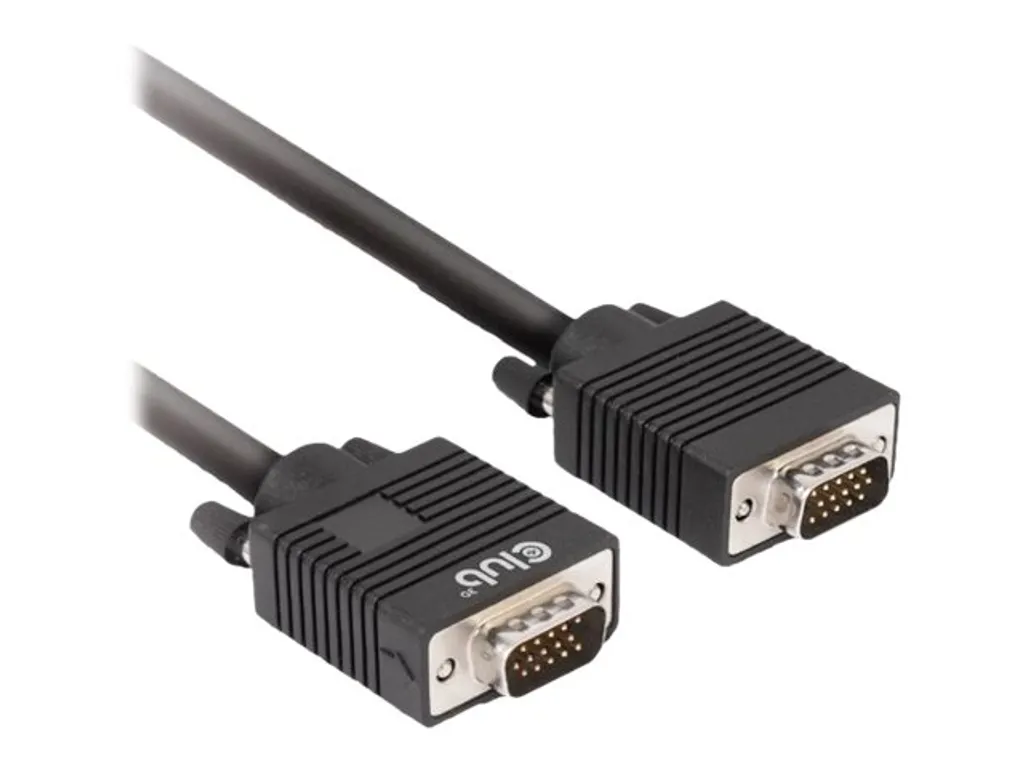 Club3D Cavo VGA 3m Bidirezionale - Video HD 1080p 28AWG Oro - 3
