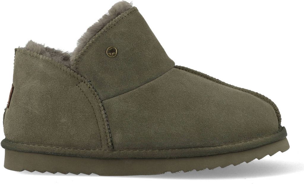 Warmbat Pantoffels Willow WLW321035 Olijf Grün-36