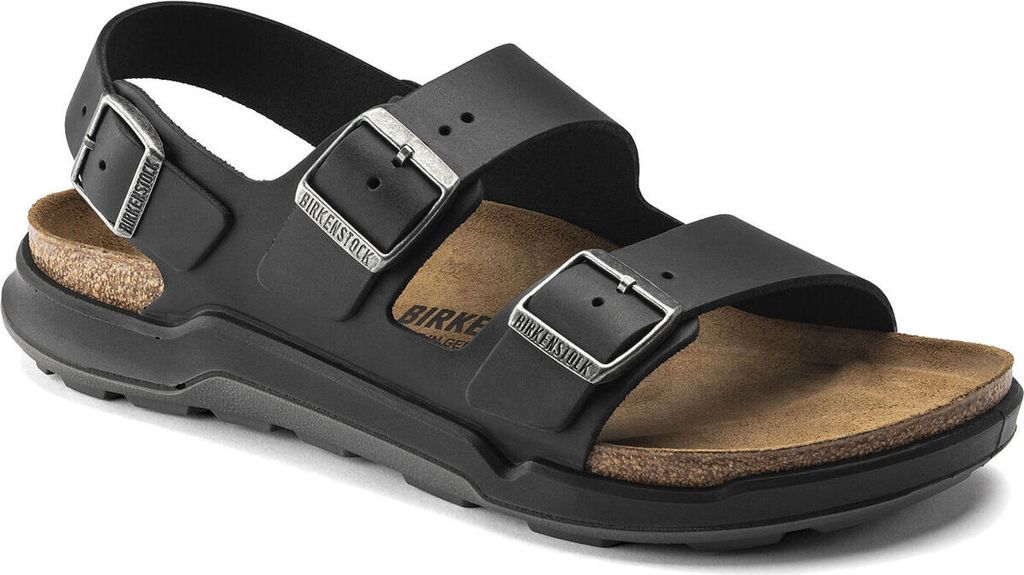 Birkenstock Milano Crosstow In Black | Regular Fit – 9.5 UK - 44 EU - 11/11.5 M US / Black