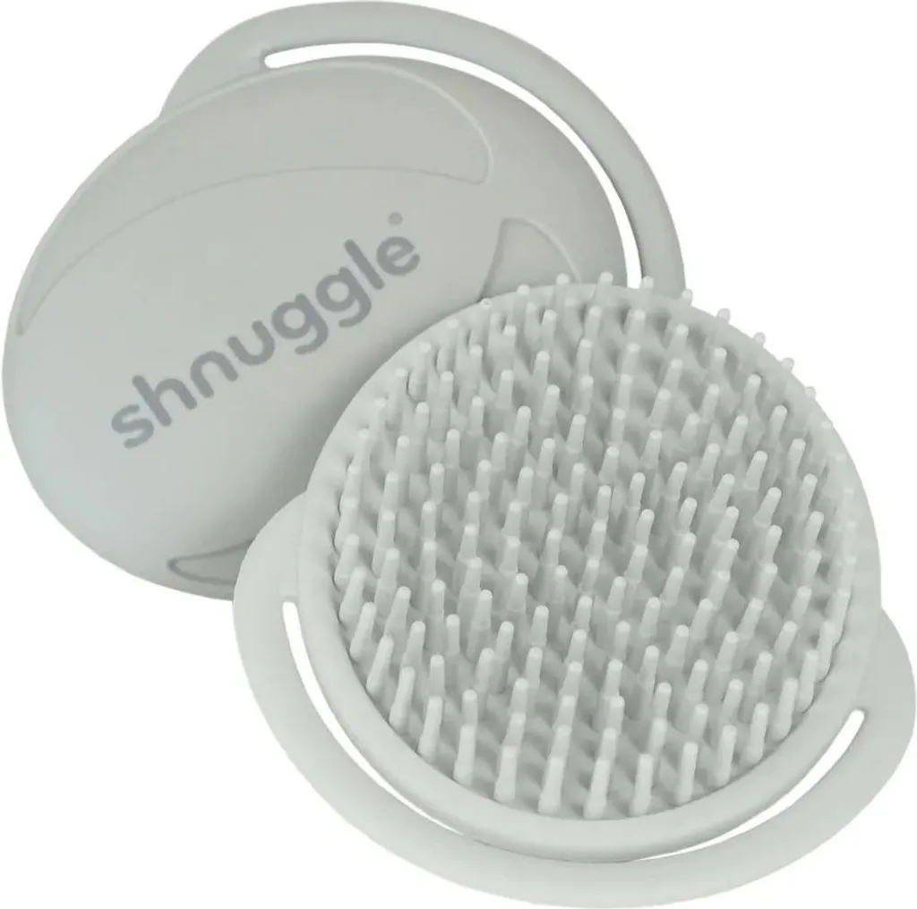 Solution Croûtes de Lait Bébé : Brosse Shnuggle Transparente Ultra Douce
