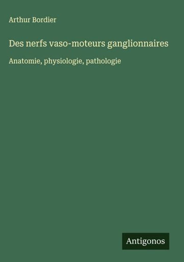 Vasomotorische Gangliennerven