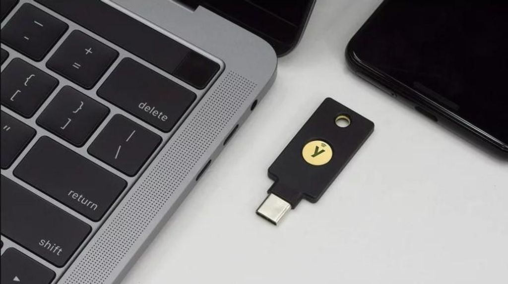 YUBICO 5060408462331 YUBICO USB-Sicherheitsschlüssel Productafbeelding 