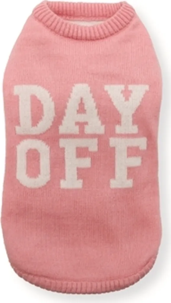 Maglione Cane Rosa Croci Homy Day Off: Caldo Abbraccio per il Tuo Cucciolo