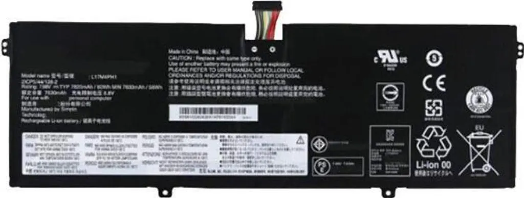 Batterie Lenovo Yoga 930 L17M4PH1 idéale pour le travail nomade 60Wh