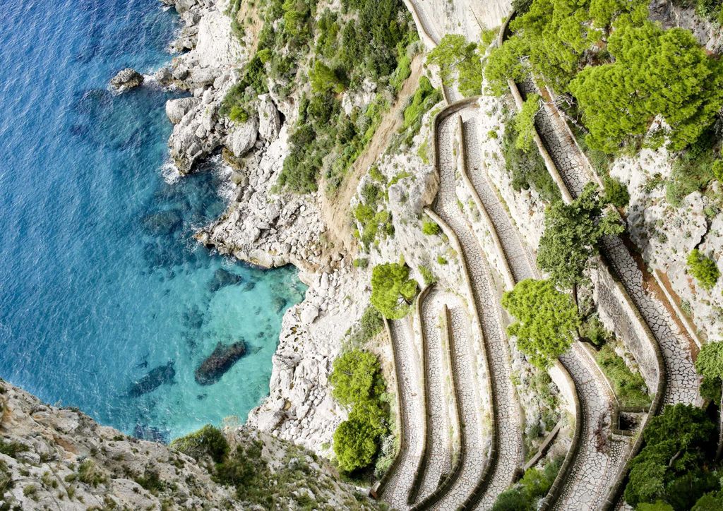 hansepuzzle 41704 - Capri Puzzle, 260 Teile, Orte, 41,0 x 28,0cm mit hochwertiger Aufbewahrung, Kartonbox und wiederverschließbarem Beutel