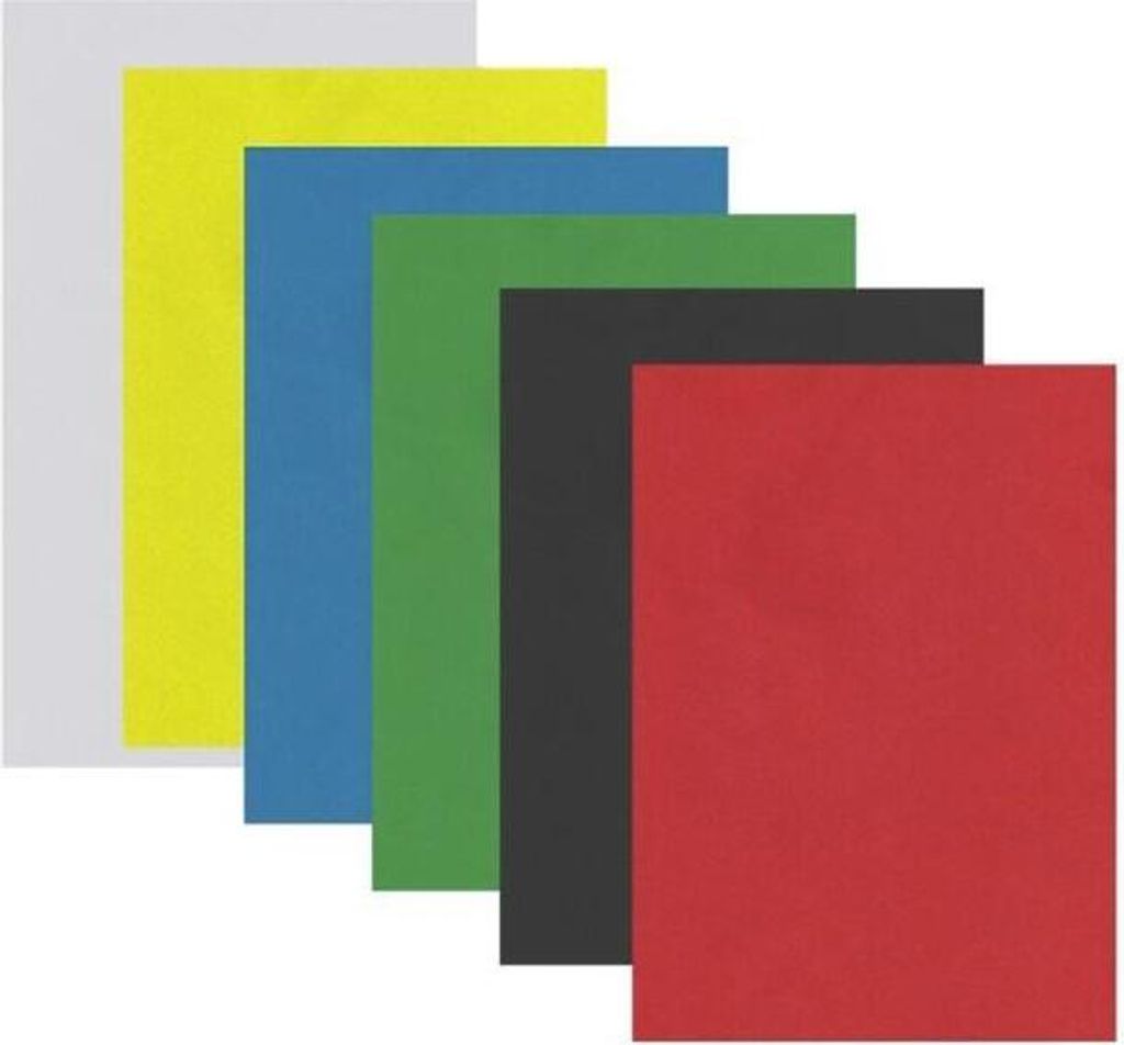 Gummiplatten x 6 - helle Farben 1