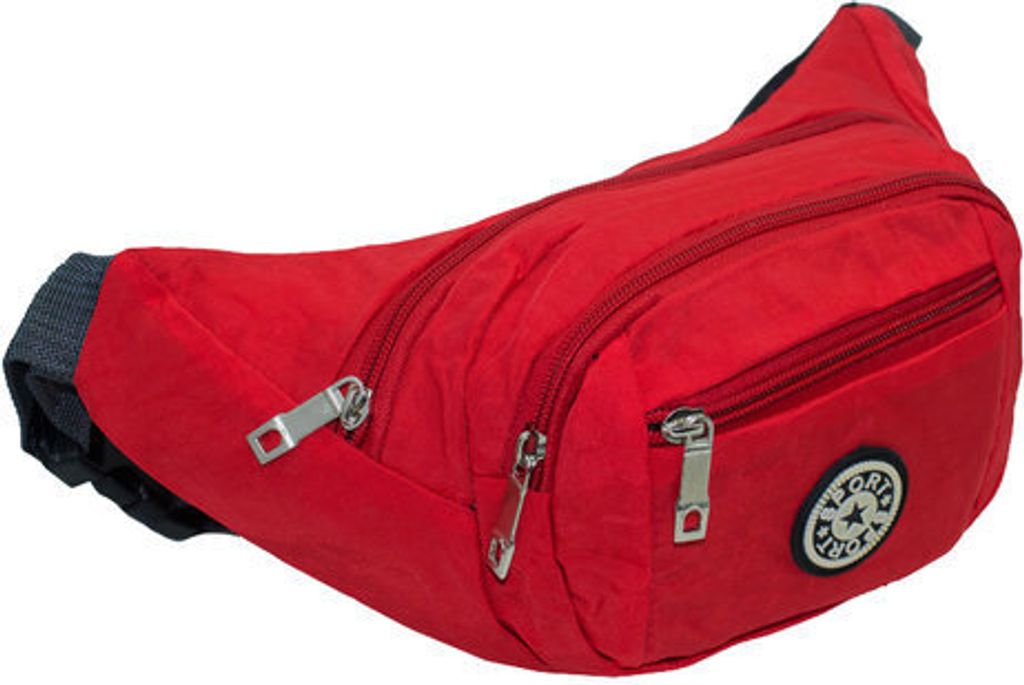 Bauchtasche Gürteltasche Sport 4x RV Fächer Sporttasche Produktbild 