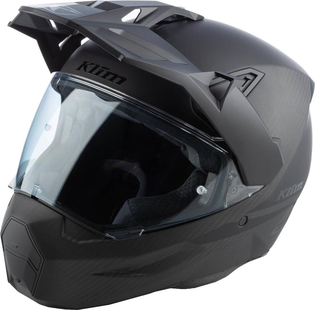 Klim X1 Alpha Carbon Enduro Helm, schwarz matt, M (57/58)