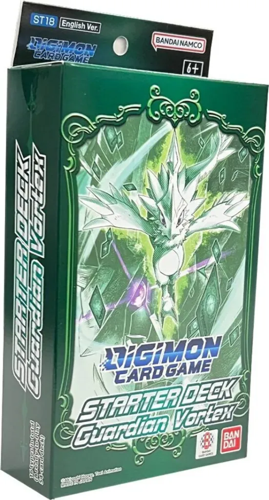 Battez vos adversaires avec le Deck Digimon Guardian Vortex ST18