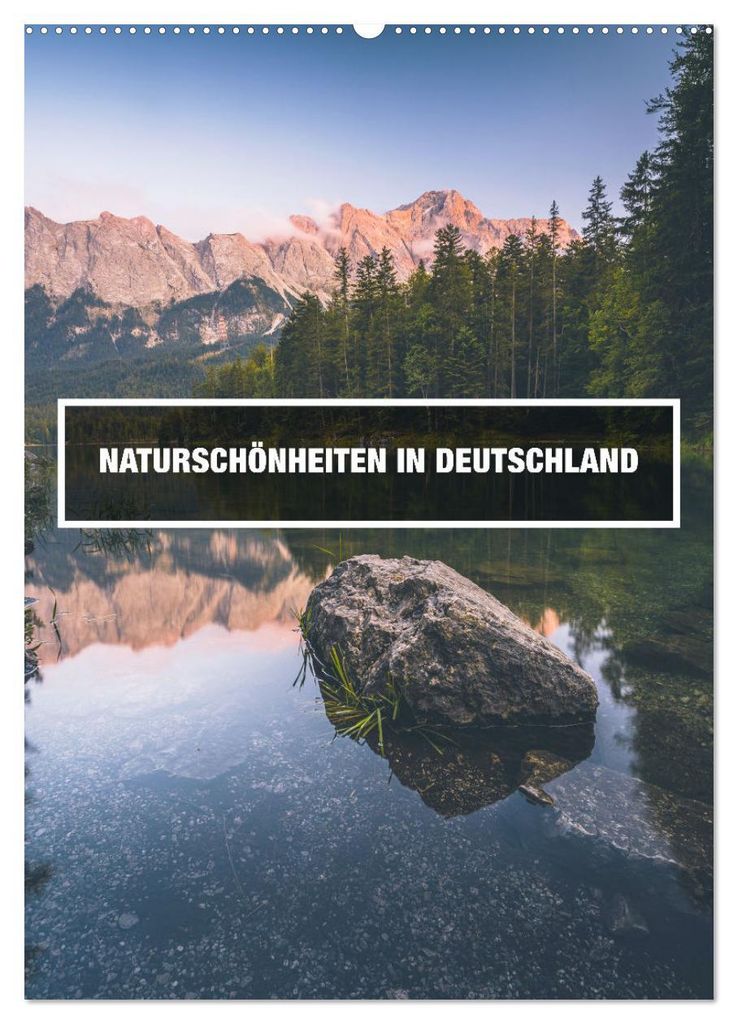 Naturschönheiten in Deutschland (Wandkalender 2027 DIN A2 hoch), CALVENDO Monatskalender