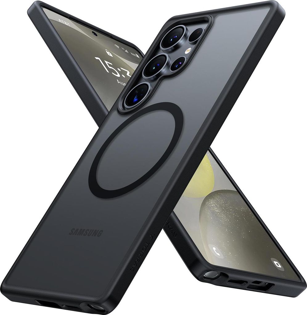 Torras Guardian Magnetic Series für S25 Ultra Black Handyhülle