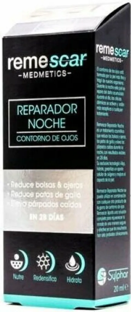 Remescar Night Repair 20ml - Contour des Yeux Hydratant et Lissant