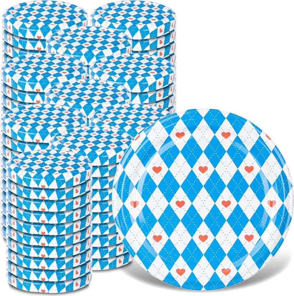 KADAX Coperchi Metallo Twist-Off 66mm - Risparmio e Sicurezza Food