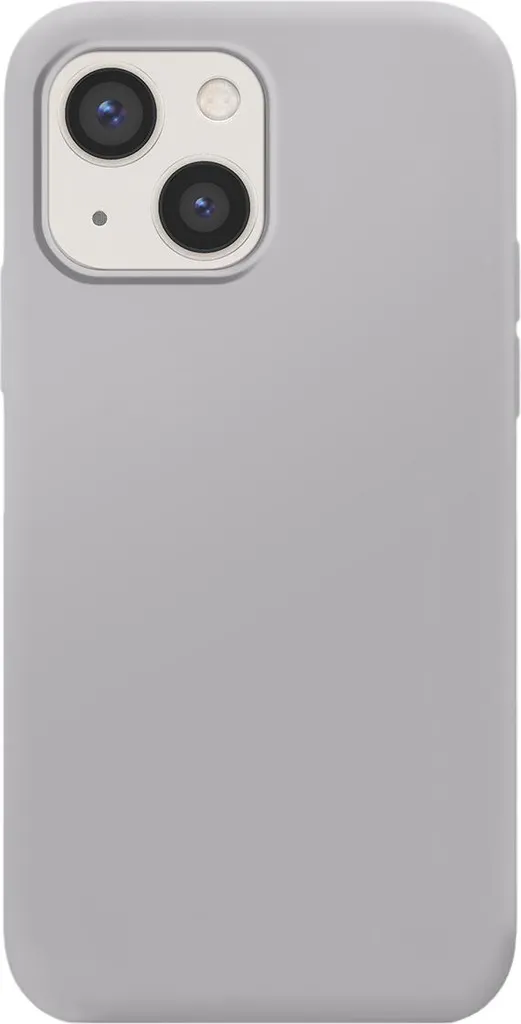 UEEBAI Custodia per iPhone 12 Pro 6,1 pollici, custodia sottile in silicone liquido per iPhone 12 Custodia del corpo con fodera in microfibra antigraffio Cover in gomma gel - Grigio Blu