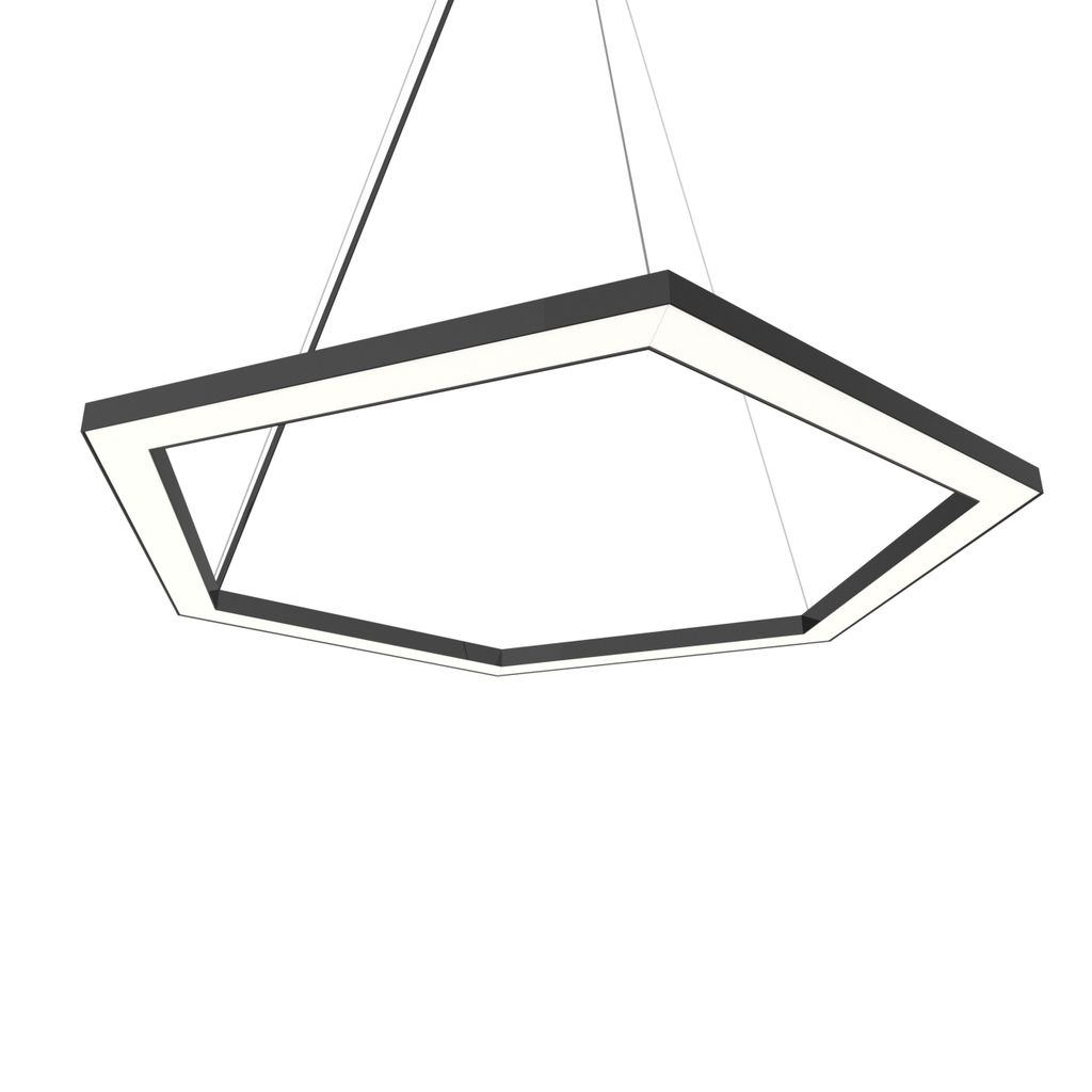 Esagono Pendelleuchte D60 Einfarbige Glanzende