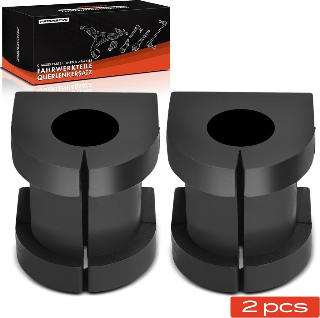 Frankberg 2x Lagerbuchse Hinterachse für Citroën C-Crosser Enterprise Mitsubishi Outlander II Van Peugeot 4007