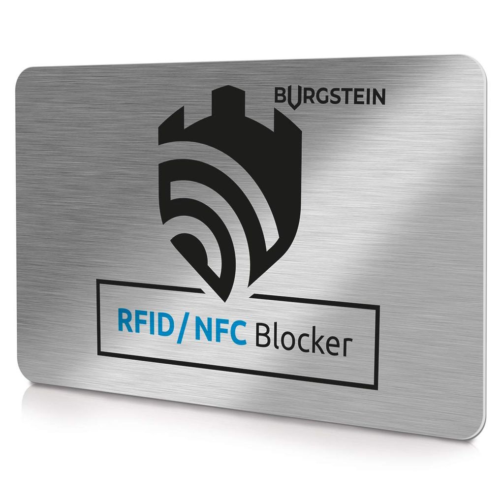 Burgstein® RFID Blocker Karte NFC Schutzkarte