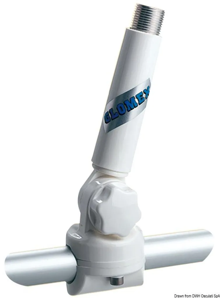 Rotule d'antenne en nylon avec rallonge Glomex haute résistance