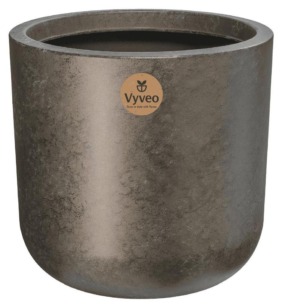 Vyveo – doniczka Orena – złoty metalik – 36 x 35 Zdjęcie produktu 