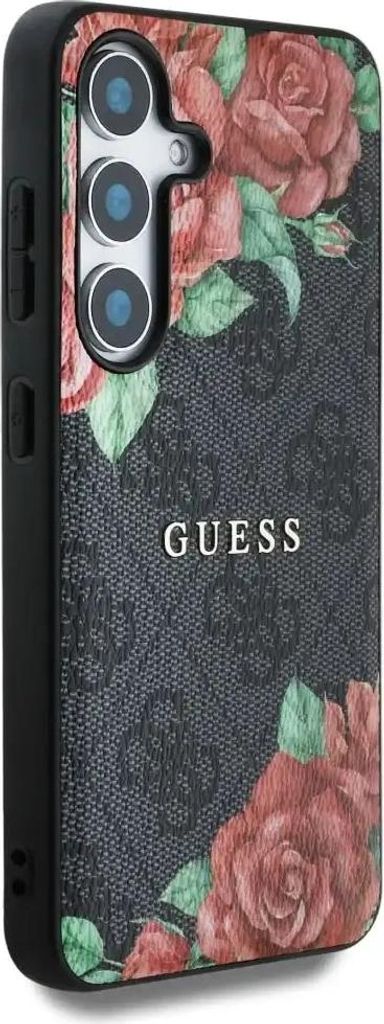 Guess Guhms25sp4ropemck Magsafe Samsung Galaxy S25 Handyhülle Schwarz Schwarz One Size