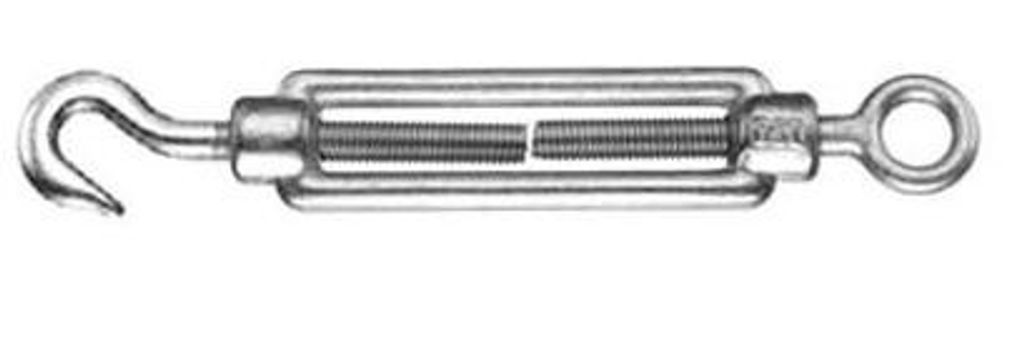 Tenditore DIN 1480 con occhiello M6, ZB - confezione da 1 Immagine del prodotto 