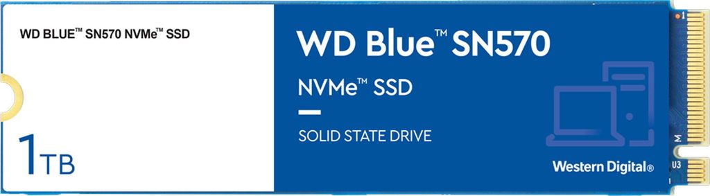 Western Digital Blue SN570 M.2 1 TB PCI Express 3.0 NVMe Zdjęcie produktu 