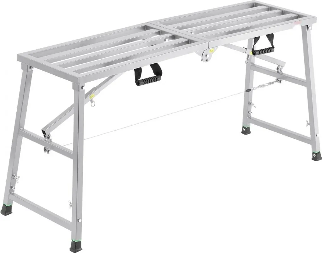 Plate-forme de travail réglable 700-1150 mm charge 360 kg pour chantier