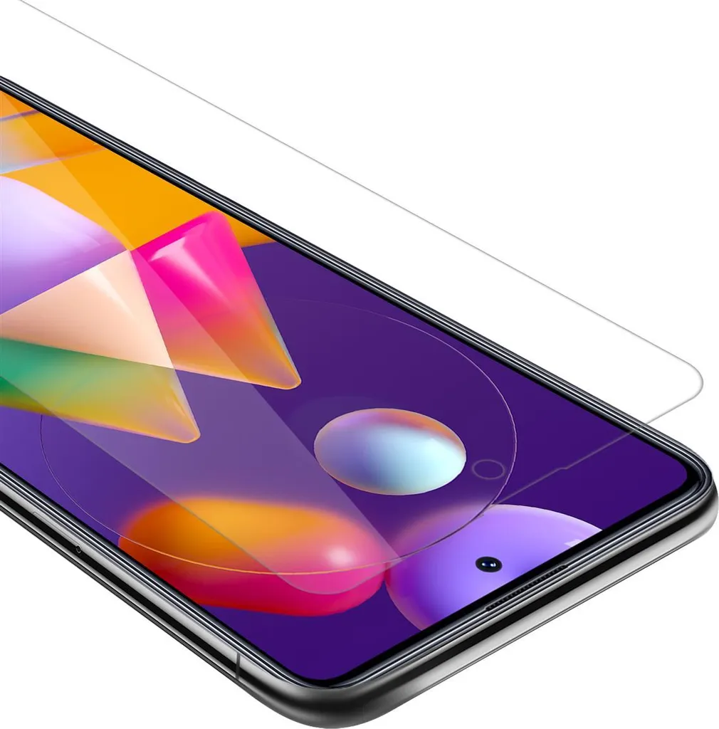 Pellicola blindata Cadorabo per Samsung Galaxy M31s Pellicola protettiva in vetro temperato naturale di protezione del display