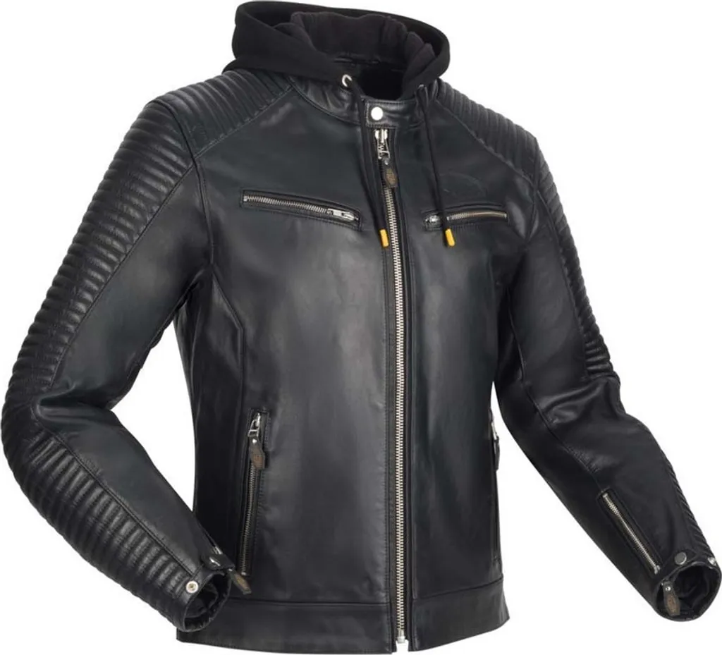 Veste Moto Segura Dorian 2 Noir S - Idéale pour le Touring et la Ville