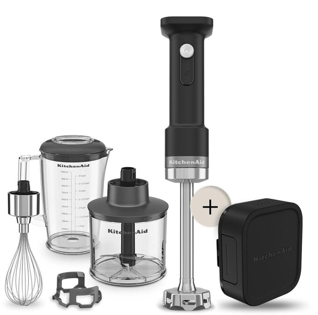 KitchenAid - Mixeur plongeant sans fil avec accessoires GO" Image du produit 