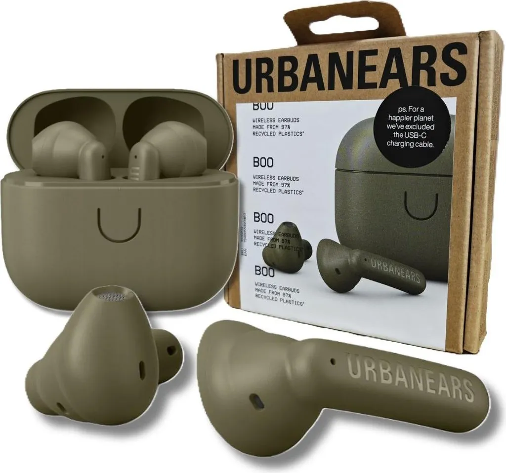 Écouteurs Bluetooth TWS Urbanears Vert Pastel Concept Éco-responsable - 7