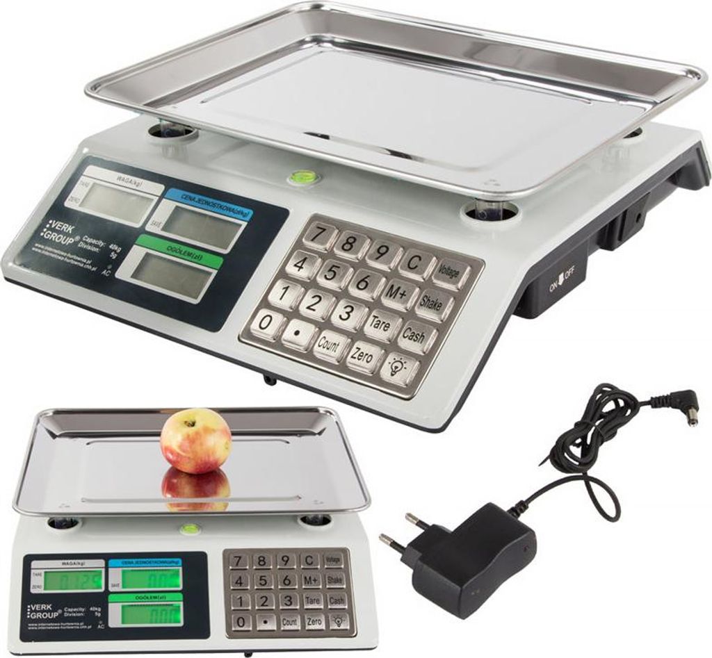 Verk 17115 Digitálna stolná váha 50kg/2g Obrázok produktu 