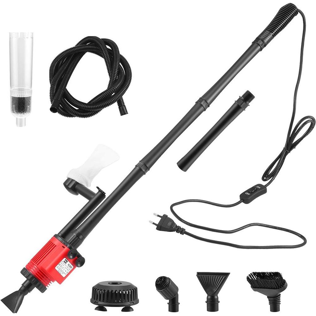 Elektrische Aquarium Mulmsauger Kies Reiniger Siphon Produktbild 