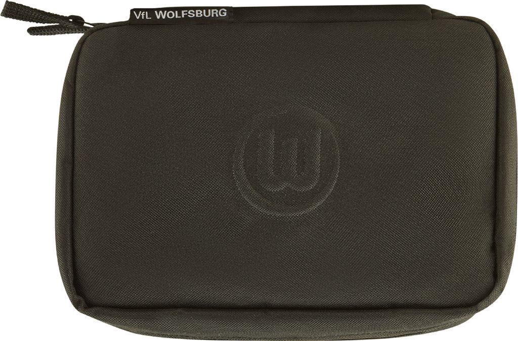 VFL Wolfsburg Kulturtasche Logo schwarz