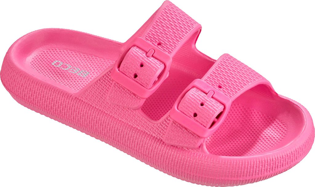 BECO the world of aquasports Dusch- & Badeschuhe Airkiss-Leisure mit innovativer Lufpolster-Sohle pink 32
