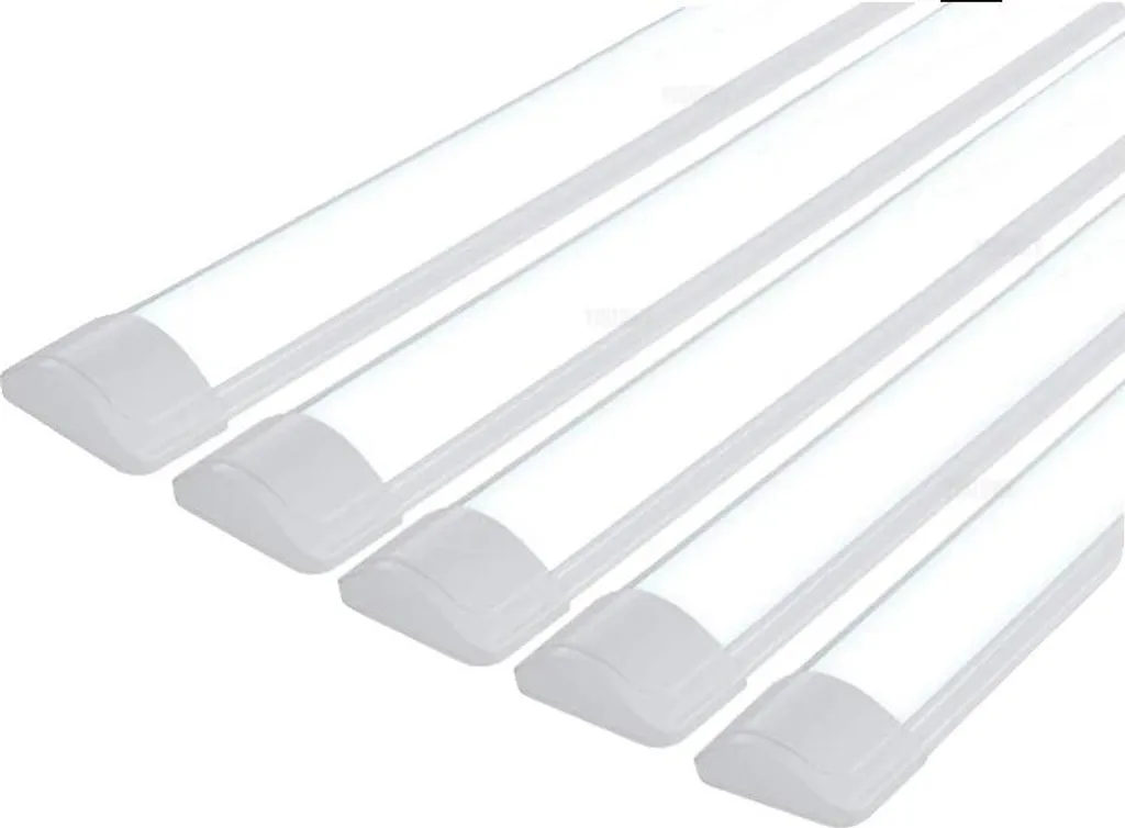 Réglette LED Basse Consommation 40W 120cm 4000K Éclairage Puissant 5pcs