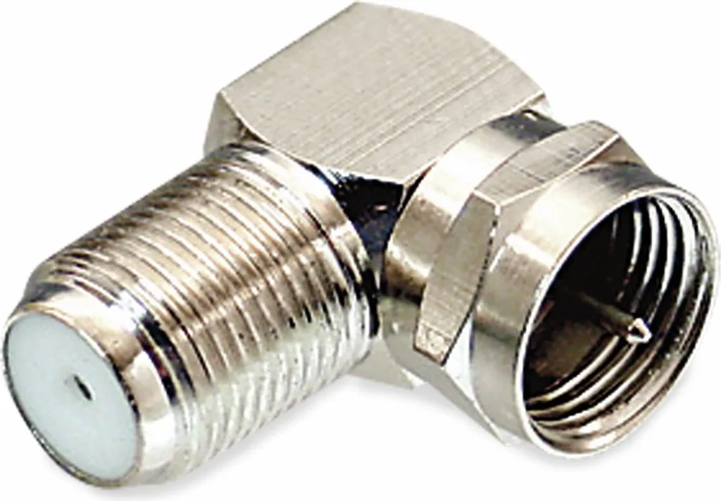 S/CONN massima connettività Adattatore F-Winkel, F-Stecker / F-Buchse
