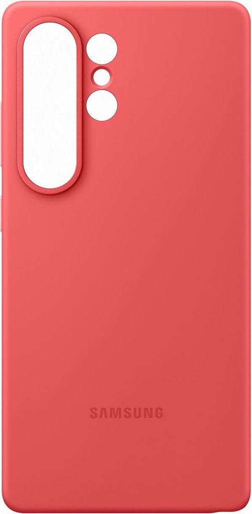 Samsung Silicone Case Galaxy S25 Ultra rot Produktbild 