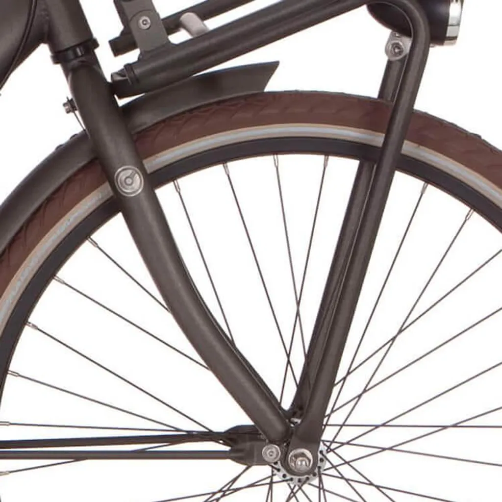 Vélo fille Cortina U4 24 Noir et Or Mat avec frein rétropédalage