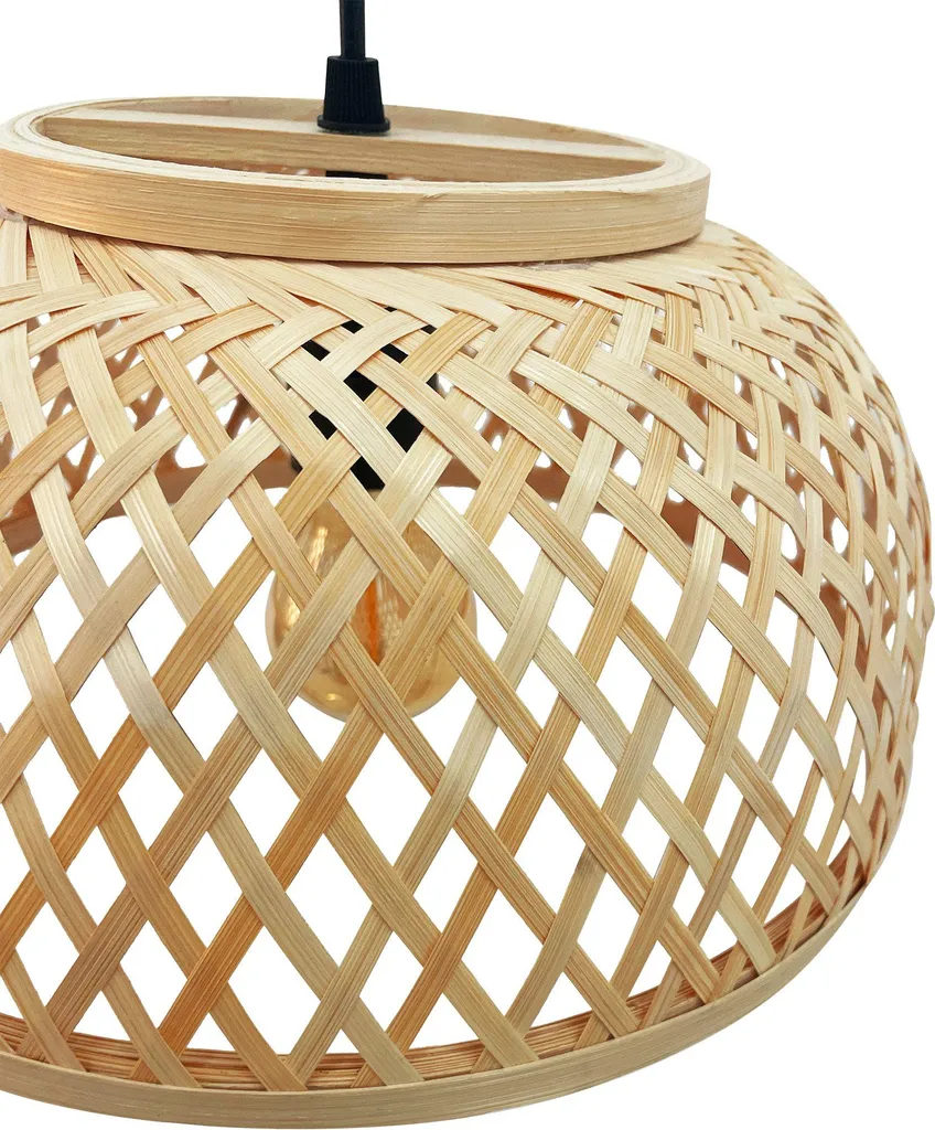Lampadario Toolight App1628-1Cp Brown Vetro | Sospensione Robusta E27 - 2